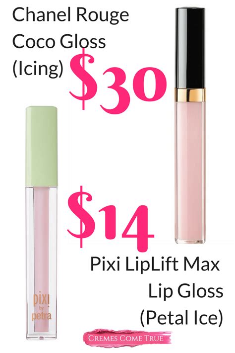 chanel blizzard lip gloss dupe|chanel lip gloss price.